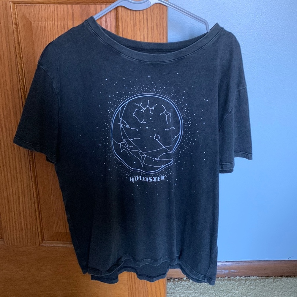 Hollister, large, gray